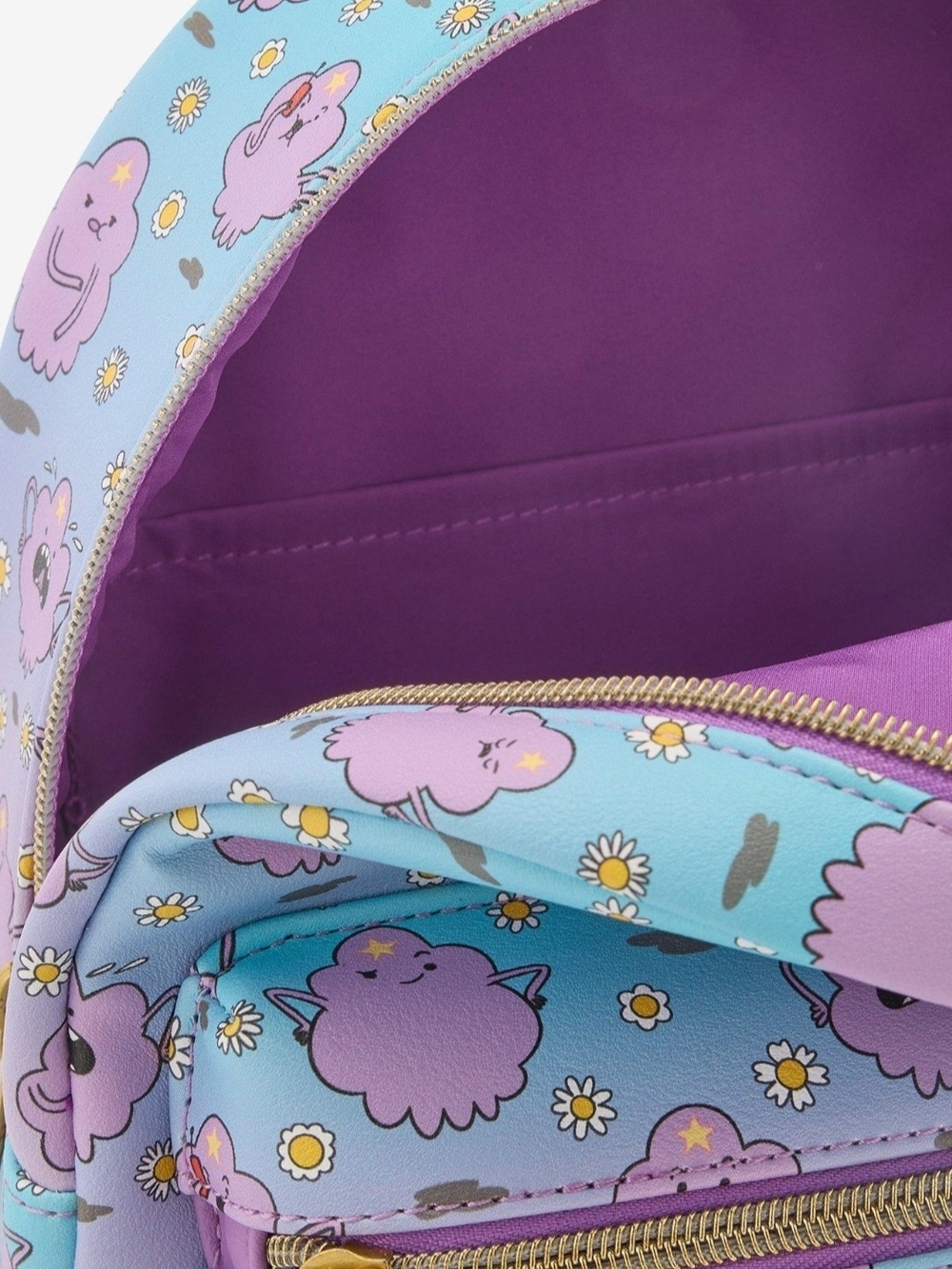 Loungefly Adventure Time Lumpy Space Princess Mini Backpack - New With Tags. - Picture 5 of 12
